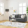 Image de Tapis - HOME DECO FACTORY - Arty - Coton - Blanc et noir