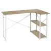 Image de Bureau - home deco factory - job - angle - pratique - marron et blanc