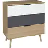 Image de Commode en bois 3 titoirs sven PD21913