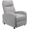 Image de Dream - Fauteuil De Relaxation - Tissu - Gris - L 67 X P 98 X H 97 Cm