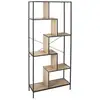 Image de Etagere - home deco factory - edison - industriel - vintage - marron et noir