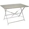 Image de Table - home deco factory - palerme - pliable - extérieur - taupe