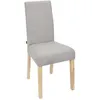 Image de Chaise - Home Deco Factory - Lena - Élégante - Gris Clair