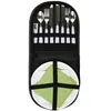 Image de Accessoire À Pique-nique - Cook Concept - Pour 2 Personnes - Vert Et Blanc