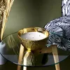 Image de Bougie - Home Deco Factory - Parfumée - Martelée - Dorée - H95 X L21 X P21 Cm