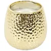 Image de Bougie - Home Deco Factory - Parfumée - Martelée - Dorée
