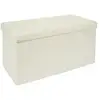 Image de Coffre Banc Pliable - Home Deco Factory - Éléonor - Beige