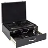 Image de Ménagère - Cook Concept - 84 Pièces - Noir - Coffret En Bois Avec Tiroir