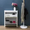 Image de Meuble à Chaussures - HOME DECO FACTORY - Elisabeth - 2 Tiroirs - Blanc