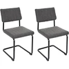 Image de Chaise - Home Deco Factory - Alban - Design - Épurée - Grise