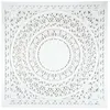 Image de Décoration Murale - Home Deco Factory - Moulure - Miroir - Blanc