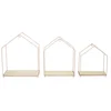 Image de Etagere - Home Deco Factory - Filaire - Maison - Rose Et Marron