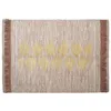 Image de Tapis - Home Deco Factory - Imprimé Doré - Rose Et Or