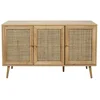 Image de Buffet - Home Deco Factory - Bali - 3 Portes - Vintage - Marron