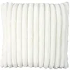 Image de Coussin - Home Deco Factory - Flanelle - Côtelé - Beige
