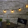 Image de Guirlande Lumineuse - Home Deco Factory - Ampoule Led - Extérieur - Transparent Et Noir - H104 X L270 X P5 Cm