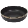 Image de Lot de 6 Assiettes Creuses Moscou 17cm Noir