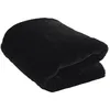 Image de Plaid - Home Deco Factory - Opulence - Imitation Fourrure - Noir