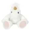 Image de Peluche - Home Deco Kids - Licorne - Blanche - 30 Cm