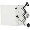 Image de Plaid - Home Deco Factory - Tufte - Ethnique - Noir - 130 X 150 Cm