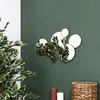 Image de Miroir - Home Deco Factory - Doré - Rond - Asymétrique