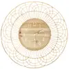 Image de Horloge - home deco factory - rotin - beige et blanc