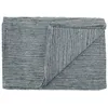 Image de Jeté de Canapé - HOME DECO FACTORY - Bleu - Doux - Confortable