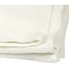 Image de Plaid - Home Deco Factory - Gaze De Coton - Blanc - 120 X 150 Cm