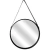 Image de Miroir - Home Deco Factory - Rond - Noir