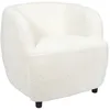 Image de Fauteuil - Home Deco Factory - Kim - Tendance - Épuré - Blanc