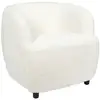 Image de Fauteuil - home deco factory - kim - tendance - épuré - blanc
