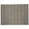 Image de Tapis - Home Deco Factory - Nairobi Relief - Blanc Et Noir - 150 X 200 Cm