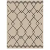 Image de Tapis - Home Deco Factory - Mumbai - Illustré - Marron Et Noir