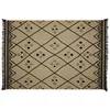Image de Tapis - HOME DECO FACTORY - Mumbai - Illustré - Marron et noir