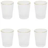 Image de VERRE STRIE LISERET GOLD 35CL