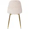 Image de Lot De 4 Chaises - Home Deco Factory - Design Scandinave - Grises Et Or