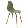Image de Lot De 4 Chaises - Home Deco Factory - Design Épuré - Confortables - Vert