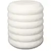 Image de Pouf - home deco factory - rangement - bouclette - blanc