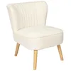 Image de Fauteuil - HOME DECO FACTORY - Erika - Patchwork - Chic - Blanc