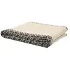 Image de Nappe - Home Deco Factory - Imprimée Ethnique - Coton - Noir Et Beige