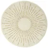 Image de Tapis Rond - HOME DECO KIDS - Soleil - Fil Métallisé - Crème - 80 cm