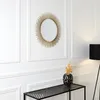 Image de Miroir - Home Deco Factory - Design - Soleil - Or