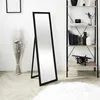 Image de Miroir - HOME DECO FACTORY - Noir - Sur Pied