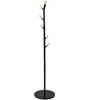 Image de PORTEMANTEAU METAL NOIR ET BOIS