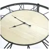 Image de Table basse - home deco factory - dia 90cm - horloge - noir