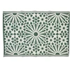 Image de Tapis Déco Imprimé "patio" 120x180cm Vert