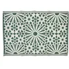 Image de Tapis intérieur extérieur - Palm - Vert - Rectangulaire - Synthétique - Classique