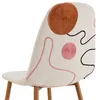 Image de Lot De 4 Chaises - Home Deco Factory - Poesie - Design Original - Multicolore