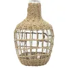 Image de Vase - Home Deco Factory - Dame Jeanne Tresse - Raffiné - Beige