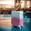 Image de Valise - Jet Lag - Bicolore - Rose Et Vert - 23 X 34 X 55 Cm